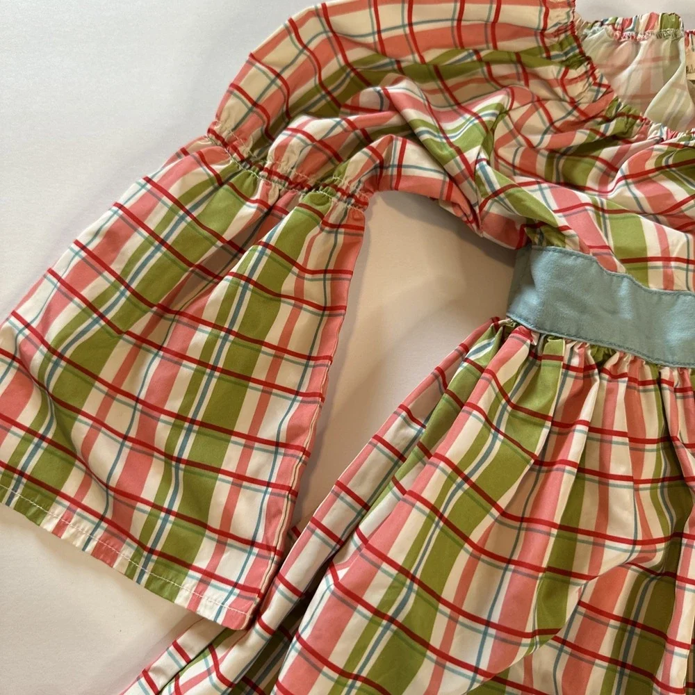 Matilda Jane Shirt Tunic‎ Top Tied with a Bow Peasant Secret Fields Girls Sz 8